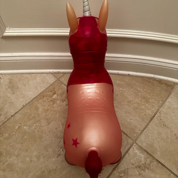 Bouncing New Condition Pink Unicorn - Picture 4 of 4